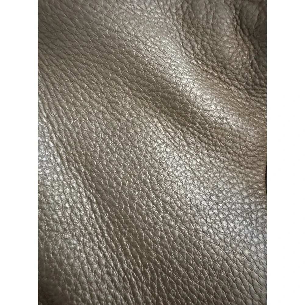 VTG Franco Sarto Gold Leather Handbag With Gold‎ Accents